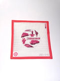 ASU maroon Toile Needlepoint Canvas