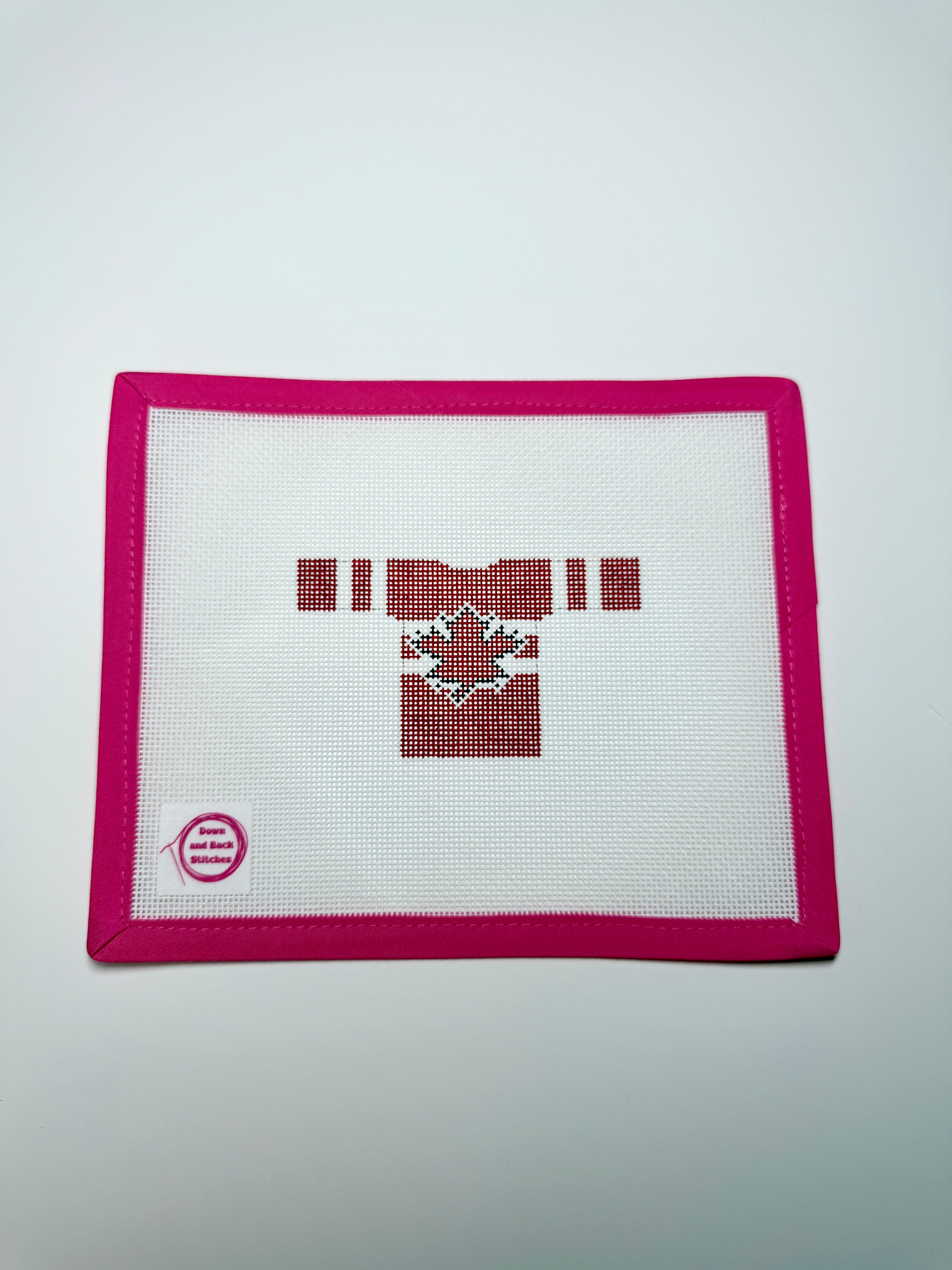 Team Canada Olympic/Four Nations/IIHF Inspired Hockey Jersey Hand Painted Needlepoint Canvas