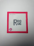 PRO ROE greyscale bag needlepoint charm canvas
