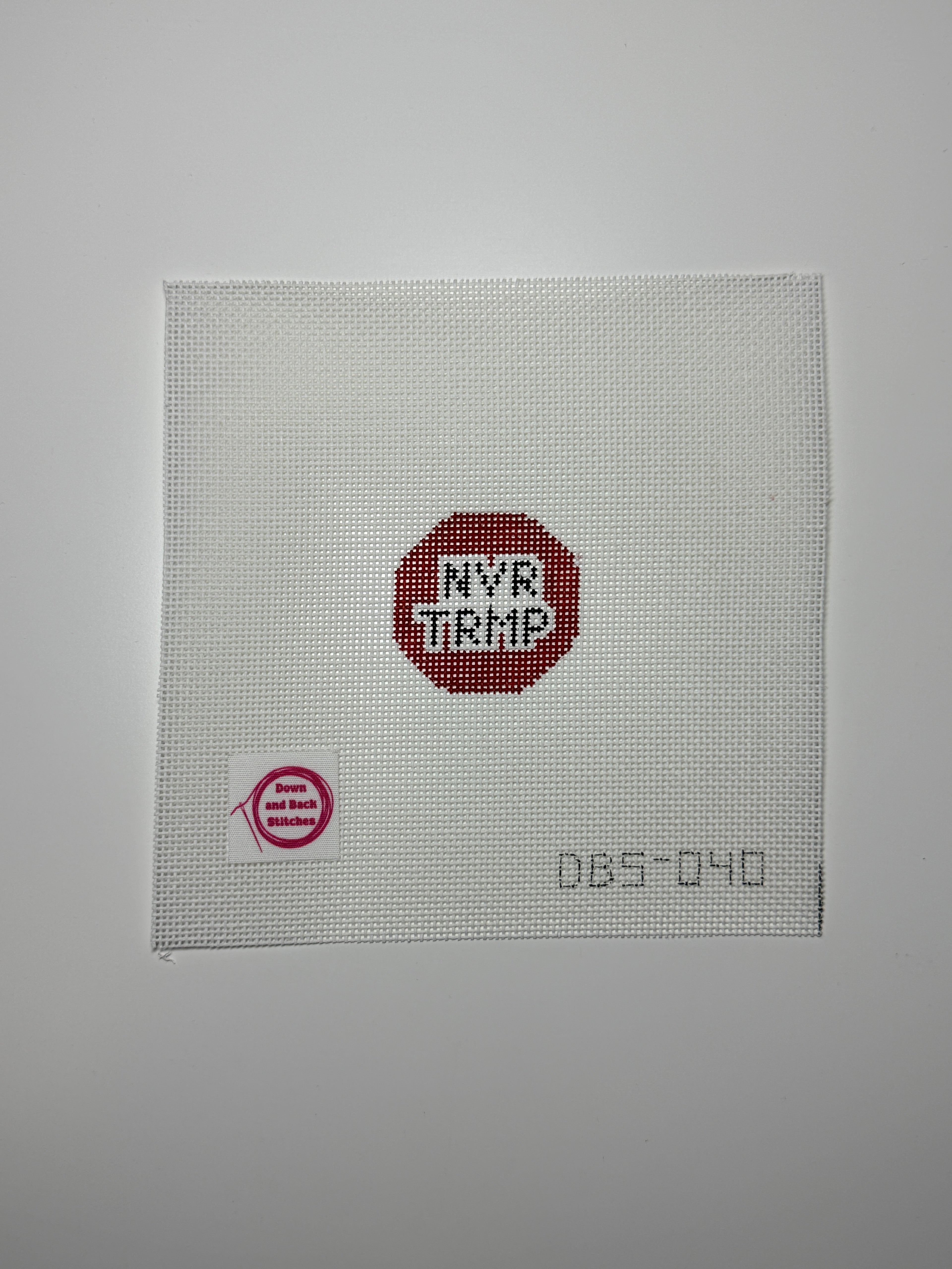 NVR TRMP bag charm canvas