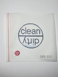 Clean/Dirty Dishwasher Needlepoint Canvas