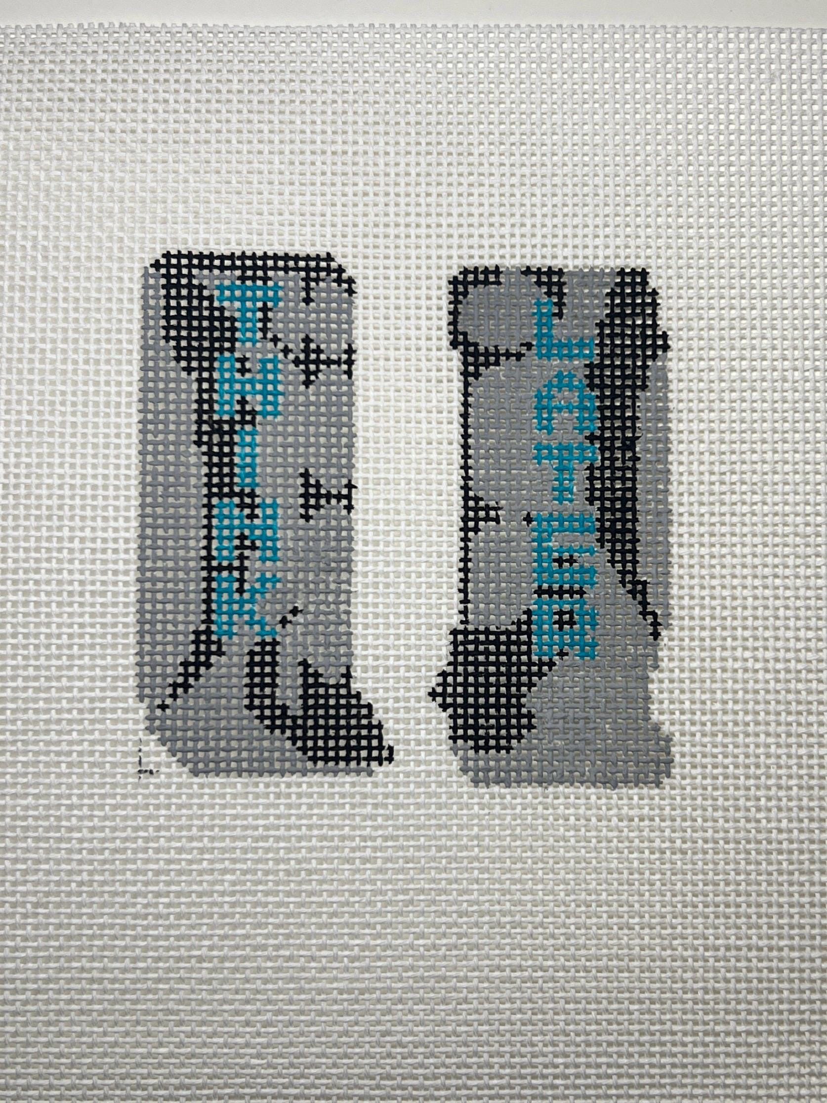 Tate McRae Think Later Needlepoint Canvas