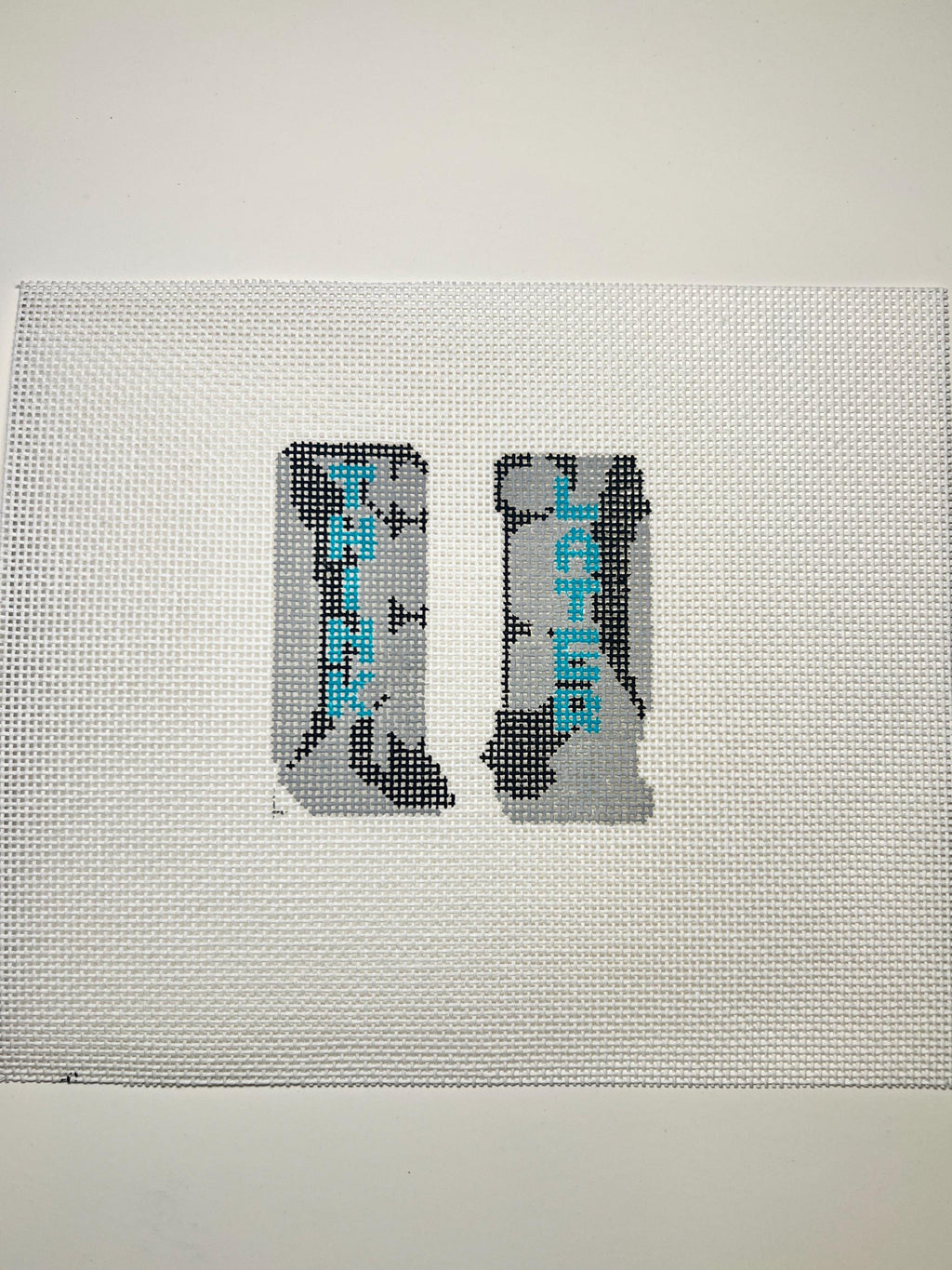 Tate McRae Think Later Needlepoint Canvas