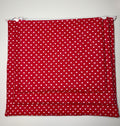 Heart Polka Dot Valentines Quilted Needlpoint/Crafting Zipper Project Bag