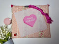 Pro Choice Conversation Heart Hand Painted Needlepoint Canvas