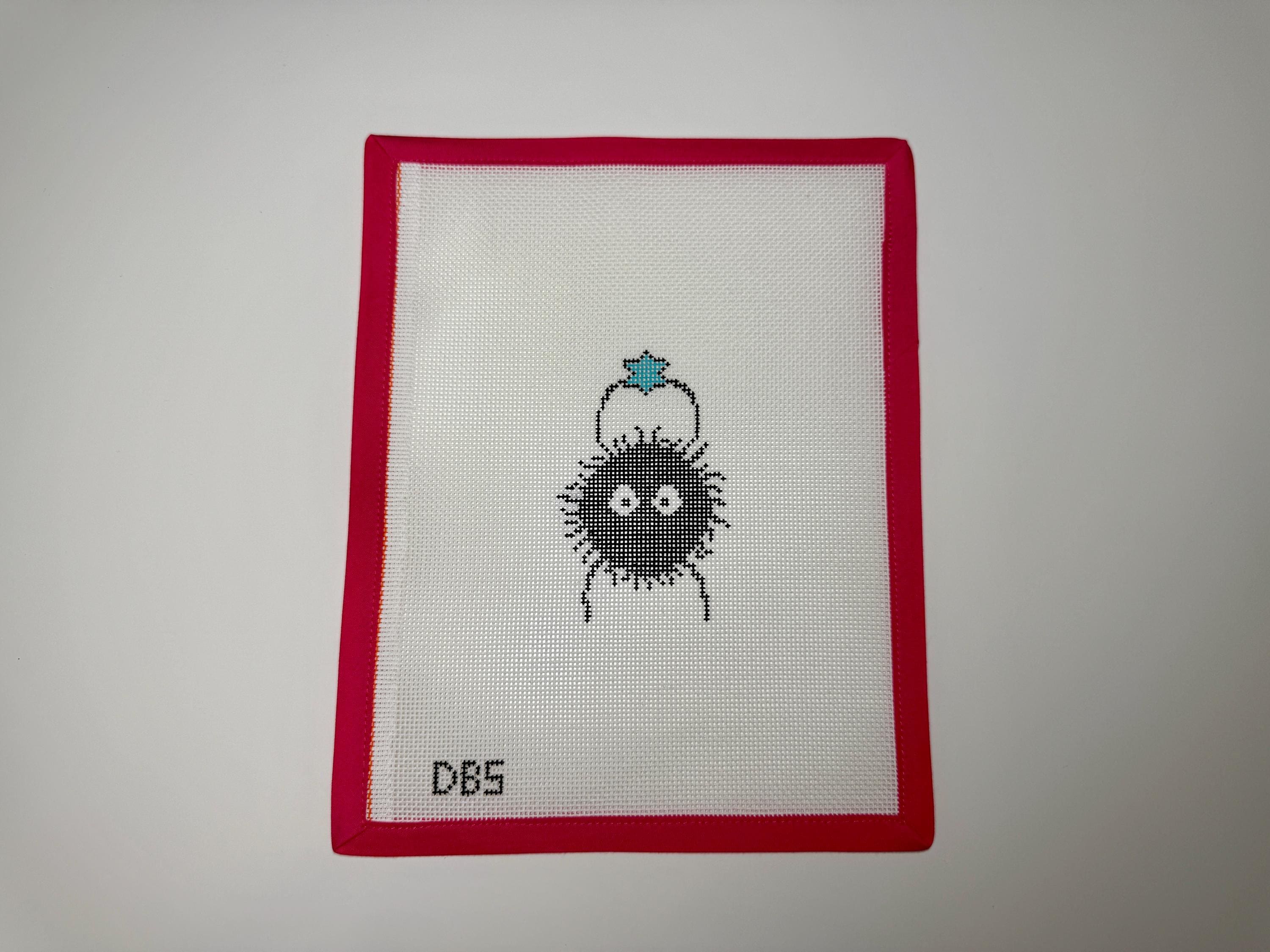 Soot Sprite Hand Painted Needlepoint Canvas
