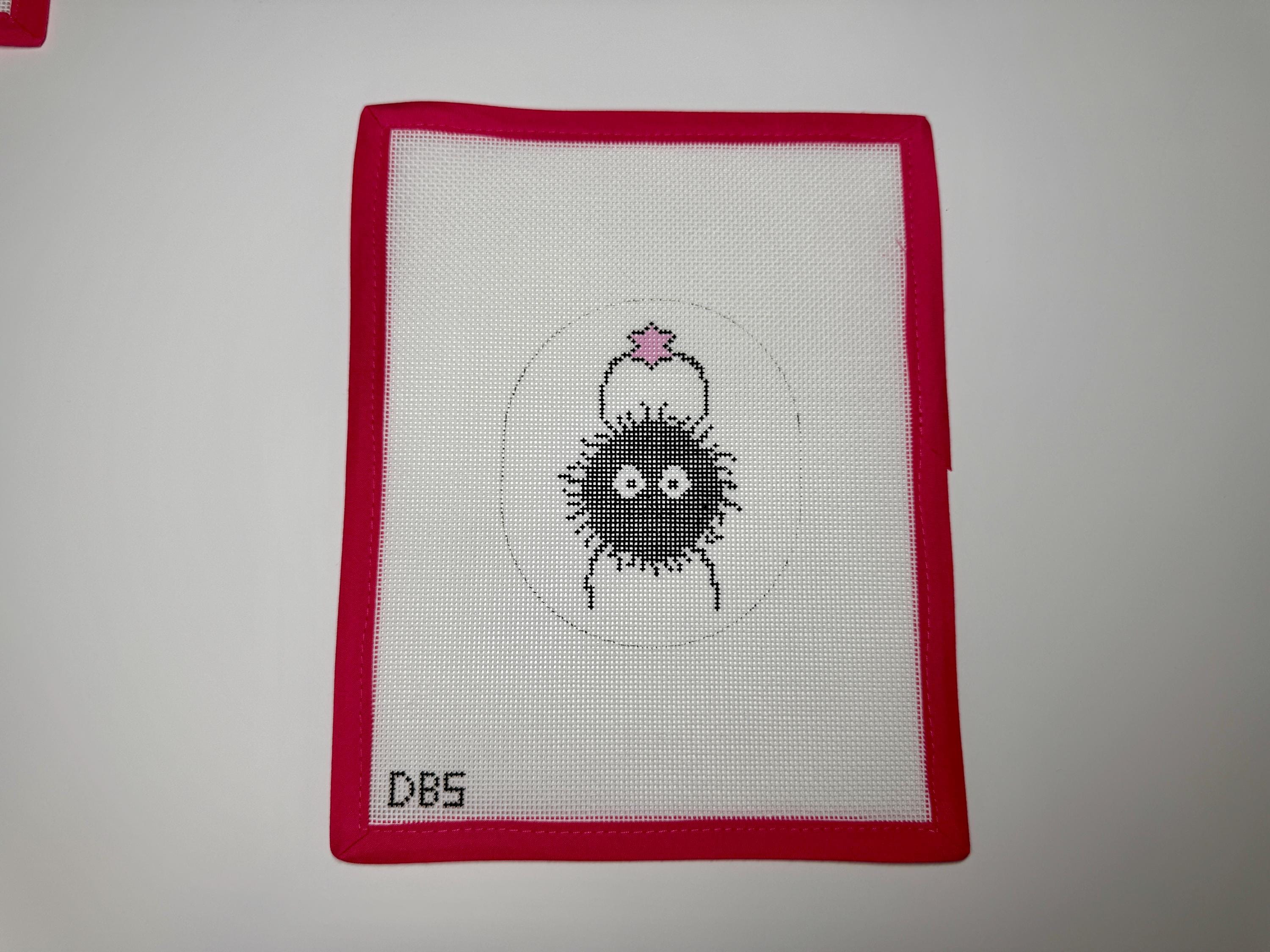 Soot Sprite Hand Painted Needlepoint Canvas