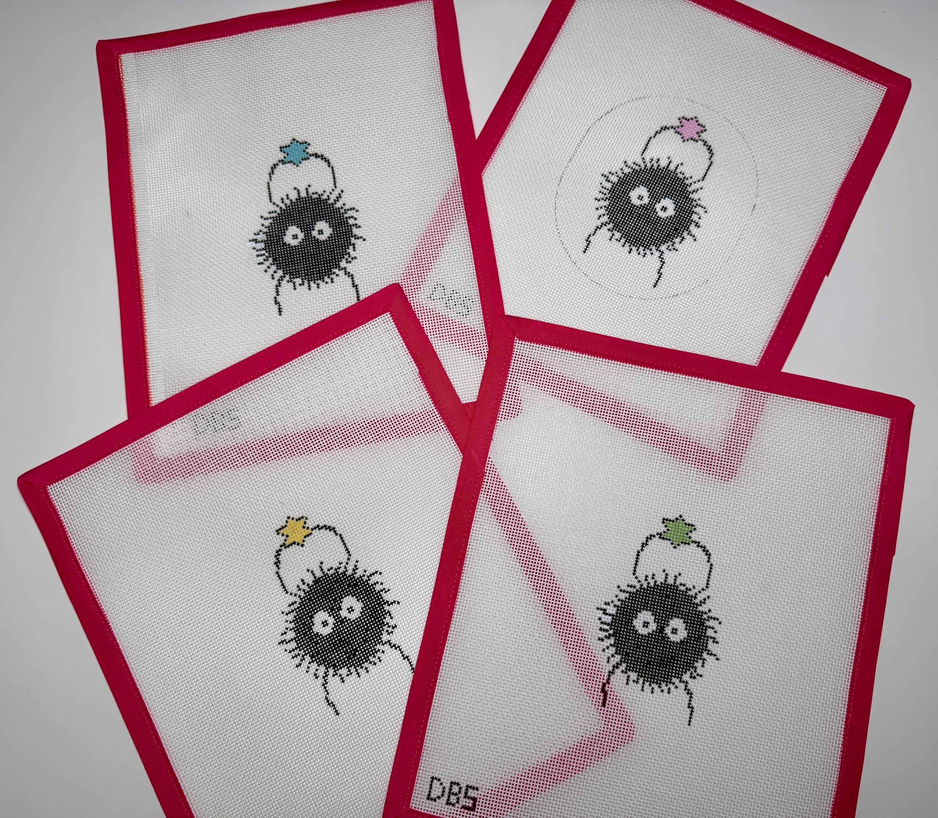 Soot Sprite Hand Painted Needlepoint Canvas