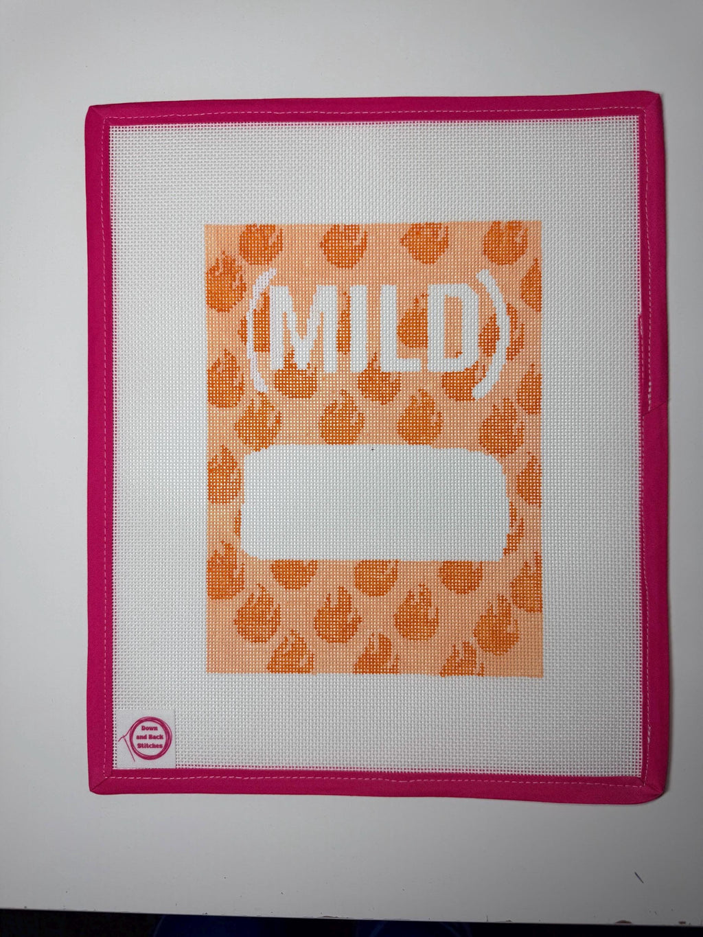 Mild Sauce Kindle Cover Hand Painted Needlepoint Canvas