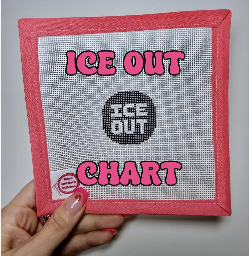 ICE OUT- CHART - Bag Charm/Magnet/Pin